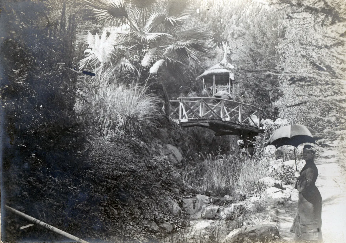 Parque Las Majadas de Pirque, CA 1901 — Parque Las Majadas de Pirque — 1901 | Chile de Ayer