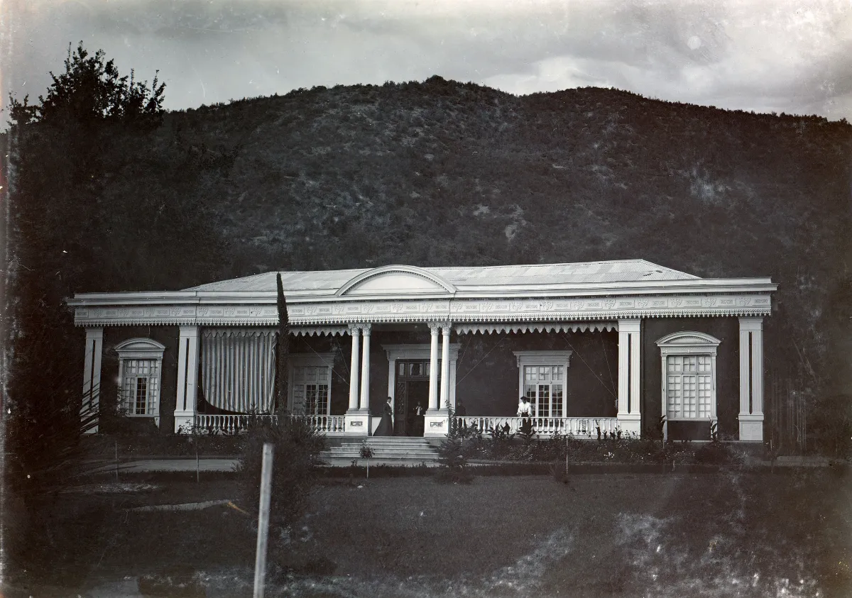 Casa en Pirque, ca. 1904 — 1904 | Chile de Ayer