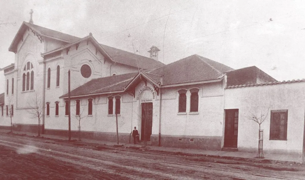 Colegio Compañía de Maria en 1920 — Colegio Compañía de María — 1920 | Chile de Ayer