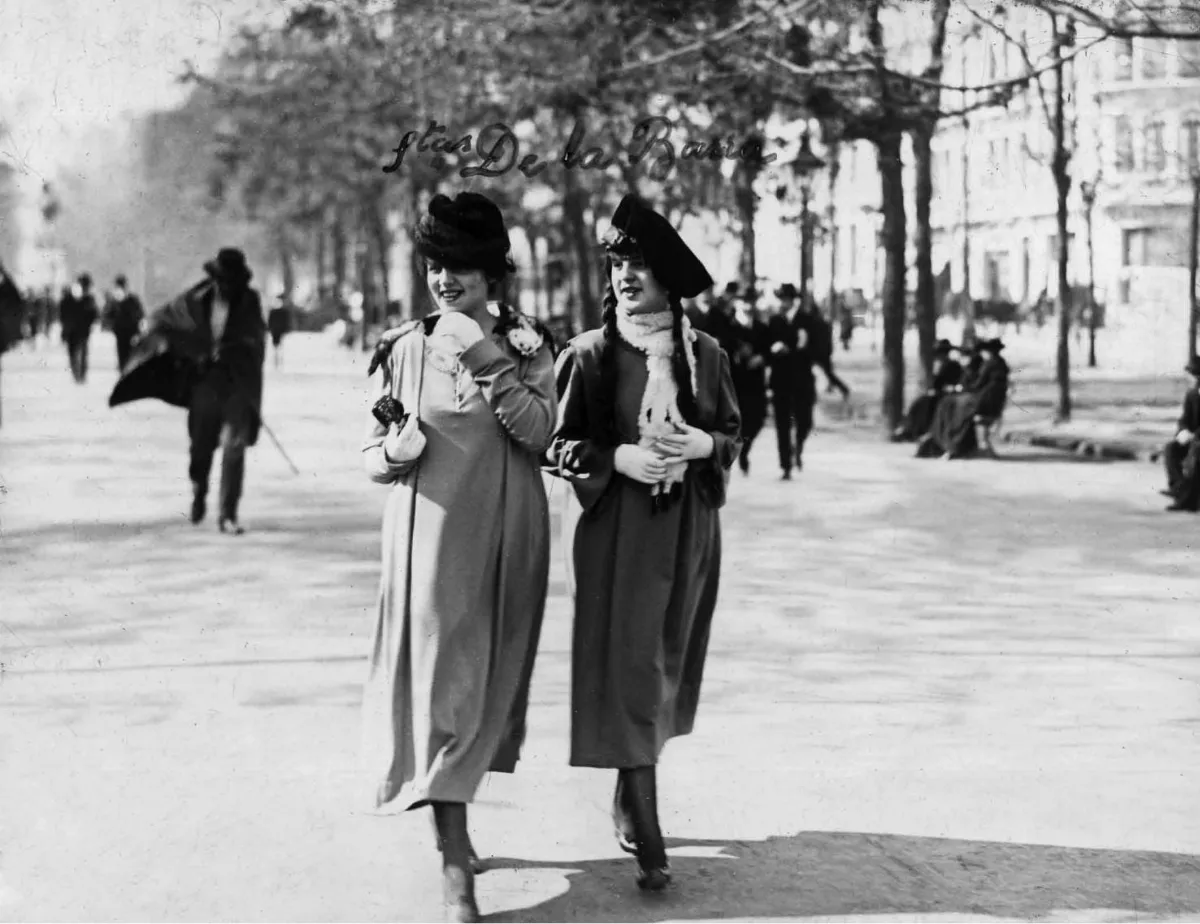 Paseo por Delicias, 1915 — Alameda de las Delicias — 1915 | Chile de Ayer