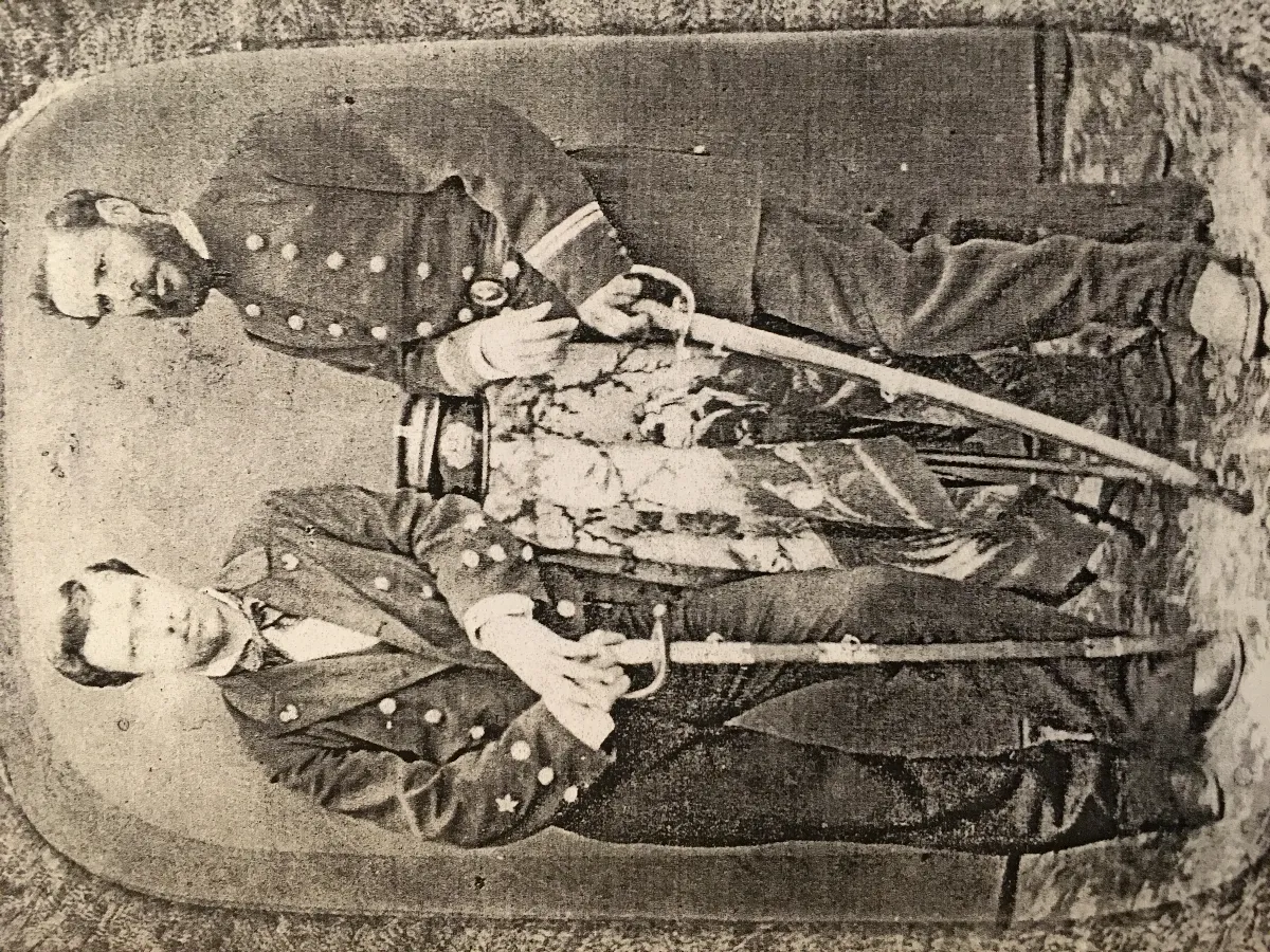 2 hermanos muertos en la Guerra del Pacifico, 1878 — Iquique — 1878 | Chile de Ayer