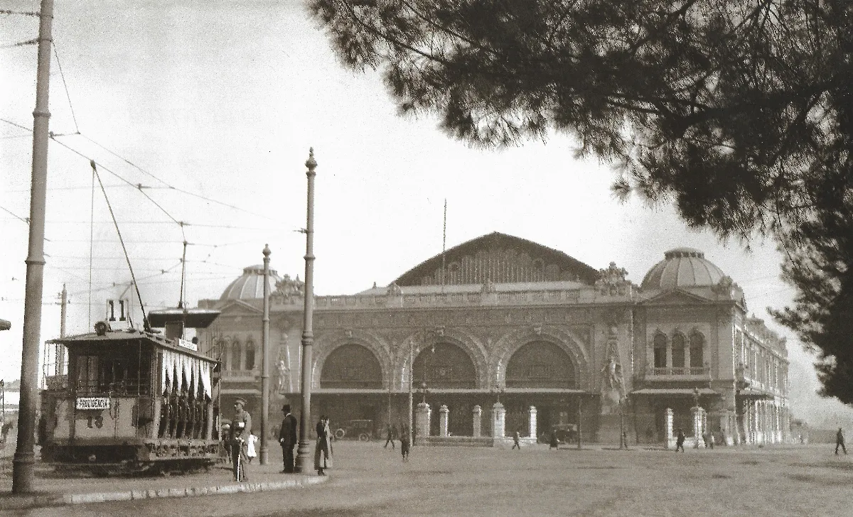 Estación Mapocho en 1920 — 1920 | Chile de Ayer