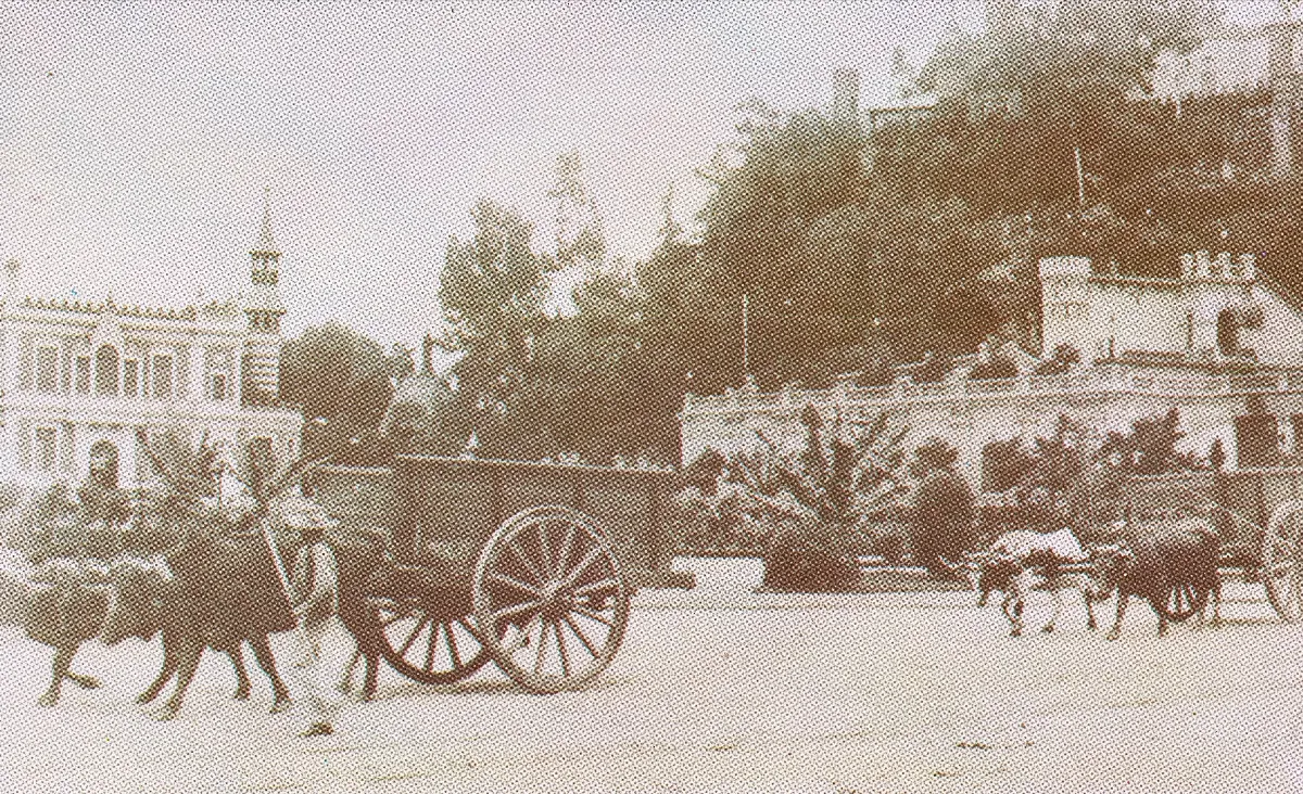 Cerro Santa Lucía en la década de 1900 — 1900 | Chile de Ayer