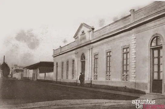 Liceo de Linares, 1900 — Liceo de Linares — 1900 | Chile de Ayer