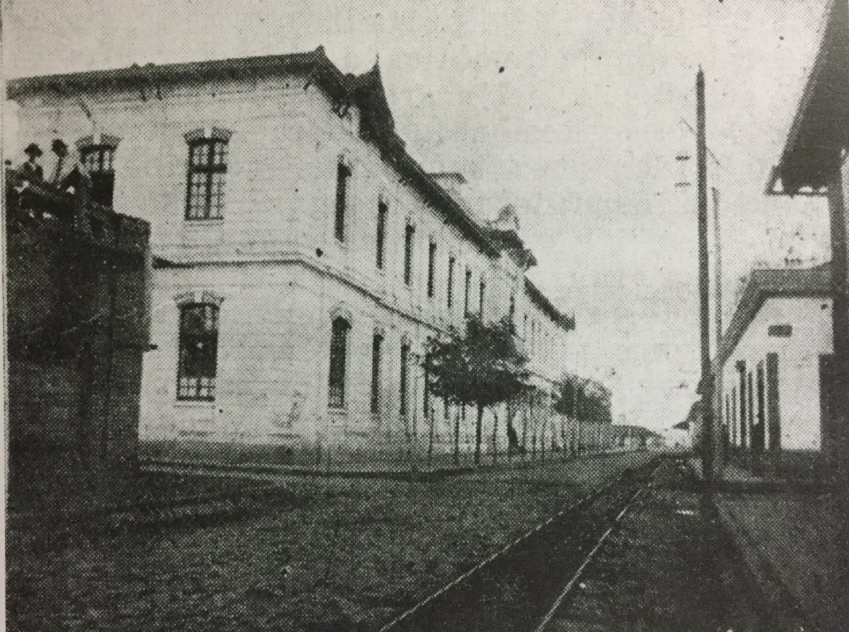 Liceo de hombres de Cauquenes, 1915 — Liceo de Hombres de Cauquenes — 1915 | Chile de Ayer