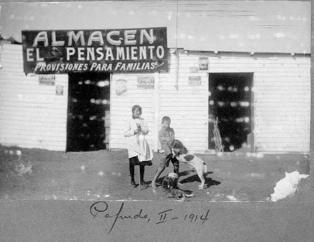 Almacén "El pensamiento", 1914 — 1914 | Chile de Ayer