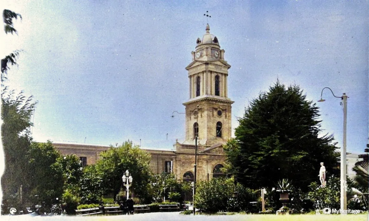 Plaza de Armas de La Serena en 1915 — Plaza de Armas de La Serena — 1915 | Chile de Ayer