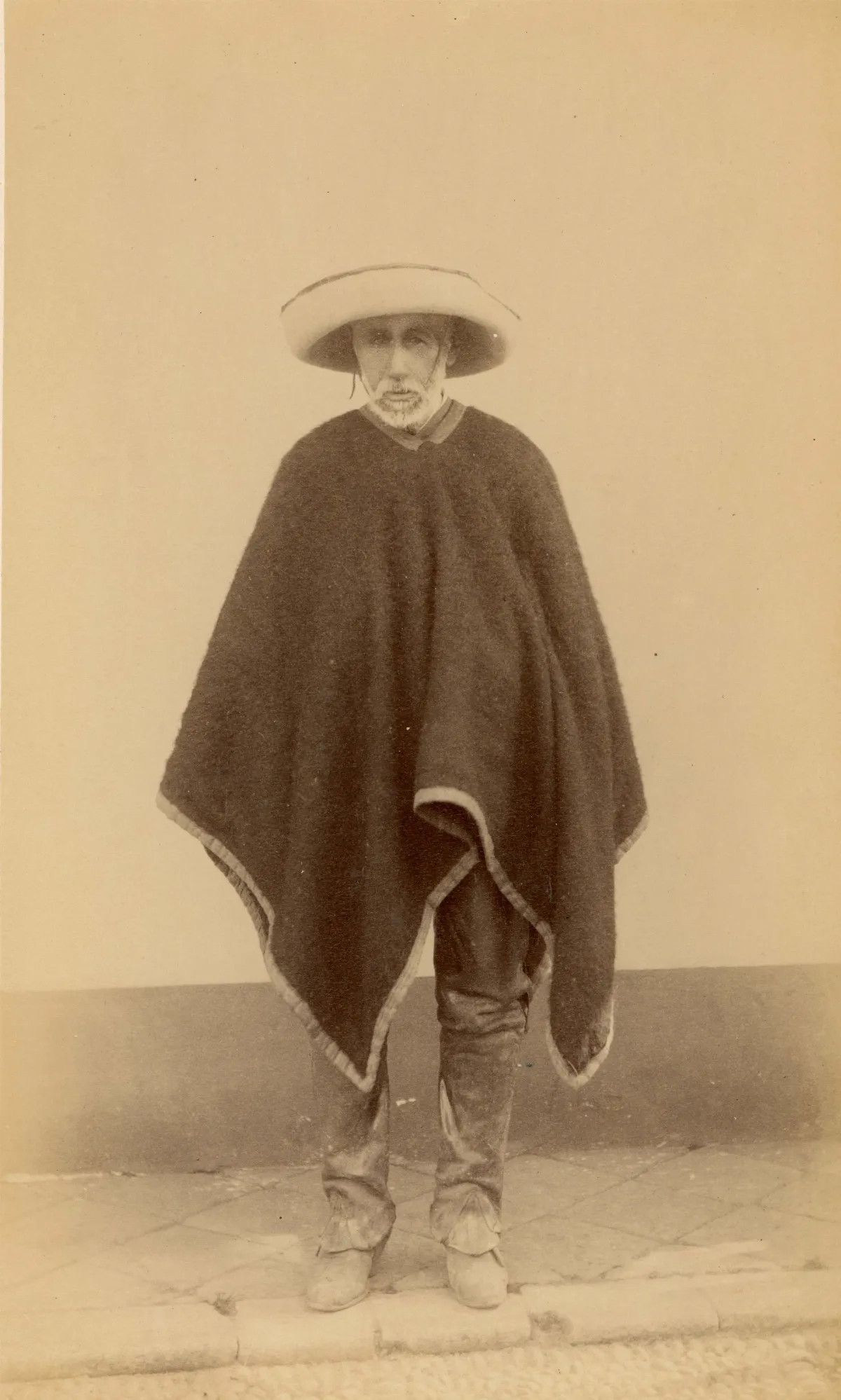 Retrato de campesino, 1888 — 1888 | Chile de Ayer