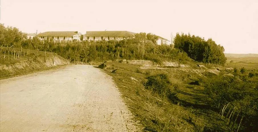 Hospital San Juan de Dios de Cauquenes en 1912 — Hospital San Juan de Dios de Cauquenes — 1912 | Chile de Ayer