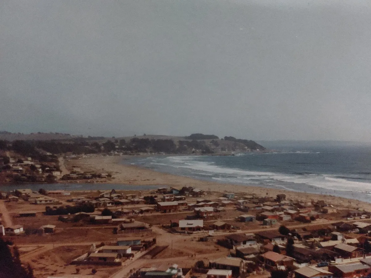 Playa Laguna de Zapallar en 1983 — Playa Laguna — 1983 | Chile de Ayer