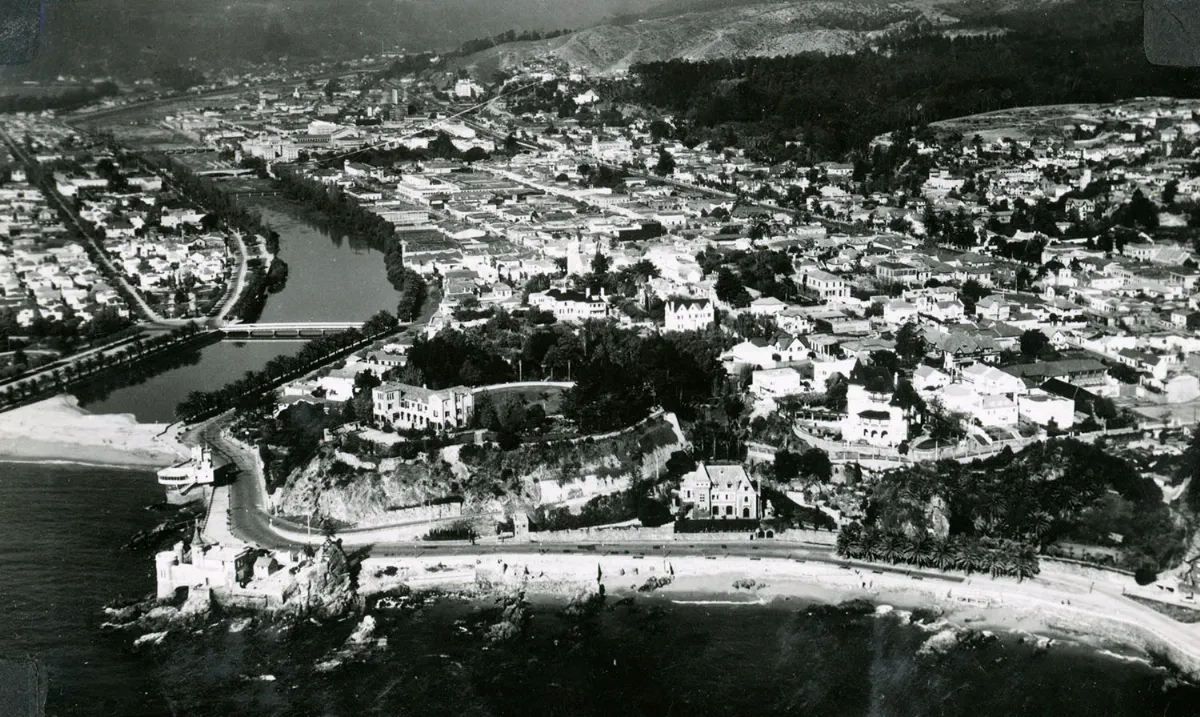 Viña del Mar, 1936 — Cerro Castillo — 1936 | Chile de Ayer