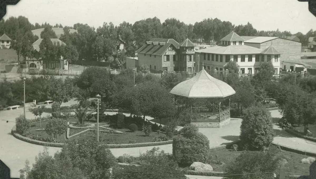 Llolleo en 1930 — Plaza de Armas de Llolleo — 1930 | Chile de Ayer