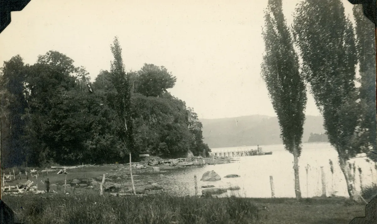Valdivia 1926 — Río Valdivia — 1926 | Chile de Ayer