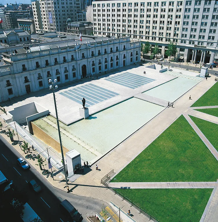 Plaza de la ciudadanía, 2005 — Plaza Bulnes — 2005 | Chile de Ayer