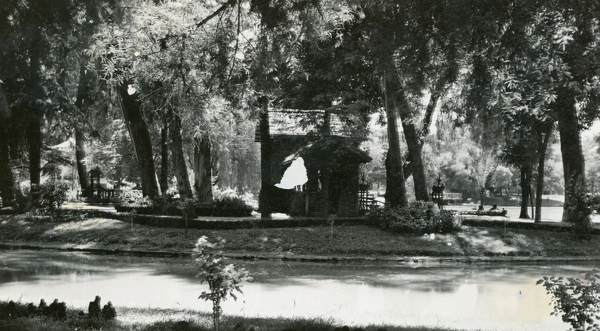 Parque Cousiño C.a 1930 — Parque O'Higgins — 1930 | Chile de Ayer