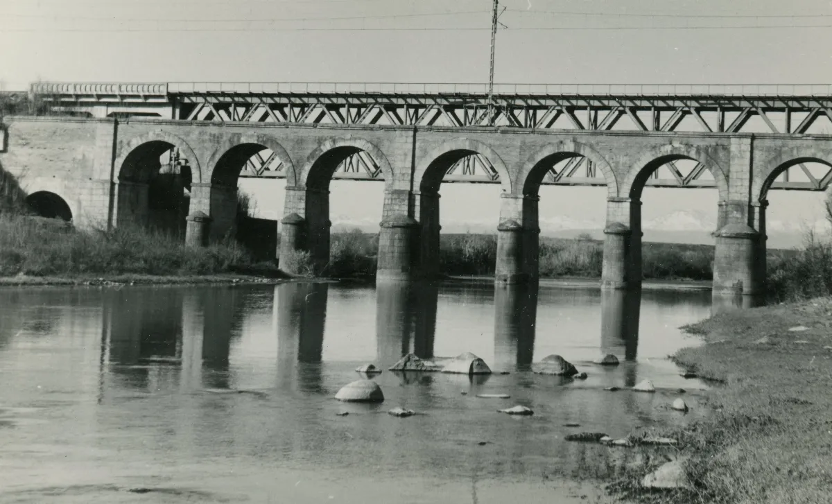 Puente Pangue 1963 — Puente Pangue — 1963 | Chile de Ayer