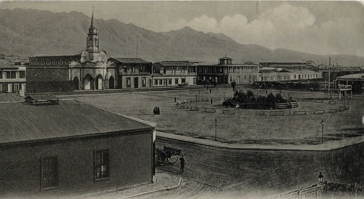 Plaza Antofagasta C.a 1910 — Plaza Colón — 1910 | Chile de Ayer