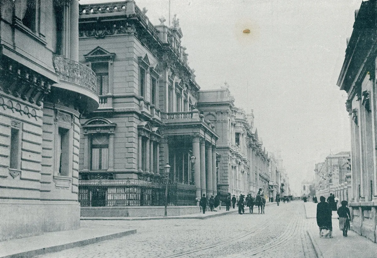 Palacio Edwards 1890 — Ex Congreso Nacional — 1890 | Chile de Ayer