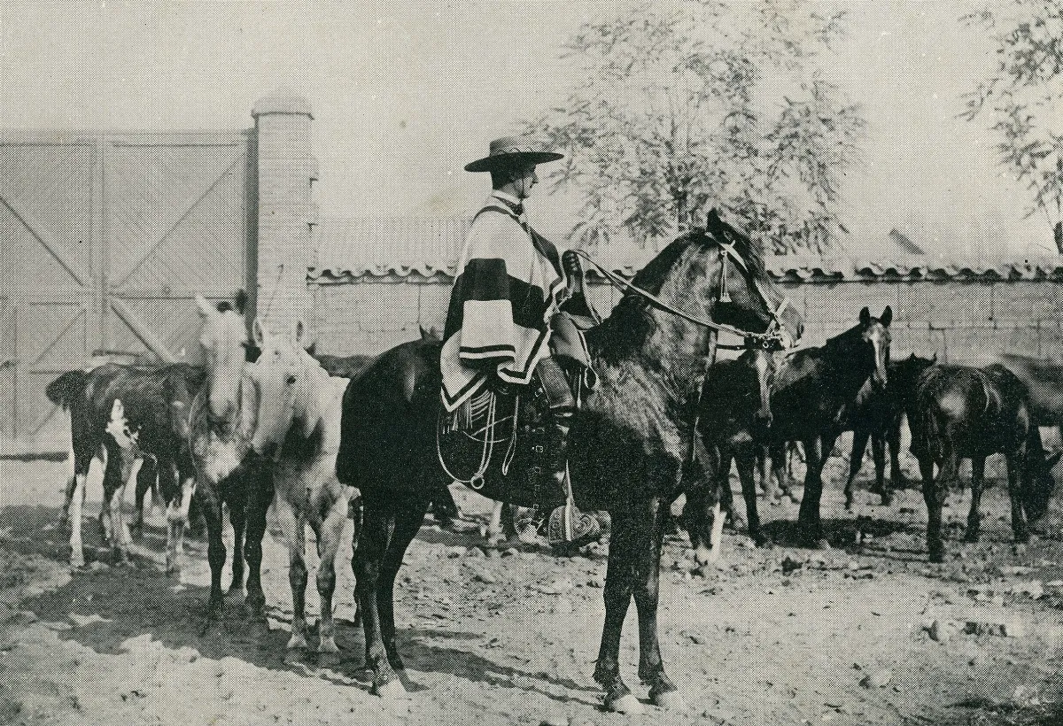Hacendado Chileno 1890 — Zona central de Chile — 1890 | Chile de Ayer