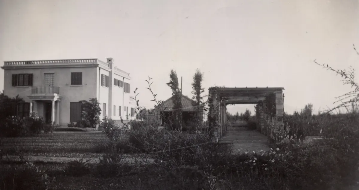 Barrio El Golf, Las Condes, 1940 — Barrio El Golf — 1940 | Chile de Ayer