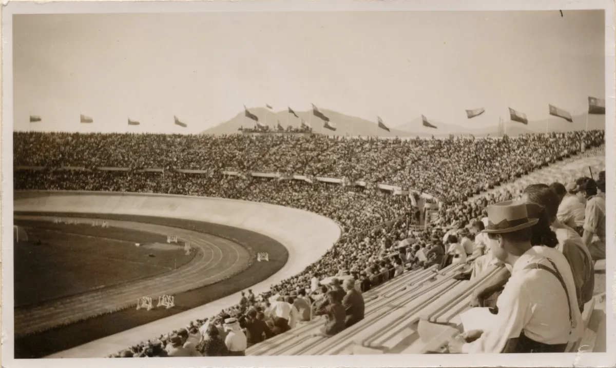 Estadio Nacional, 1940s — Estadio Nacional — 1940 | Chile de Ayer
