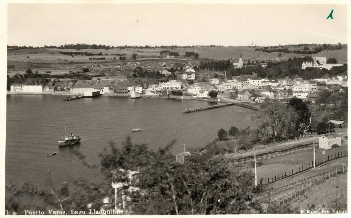Panorámica de Puerto Varas en al decada del 30 — Puerto Varas — 1935 | Chile de Ayer