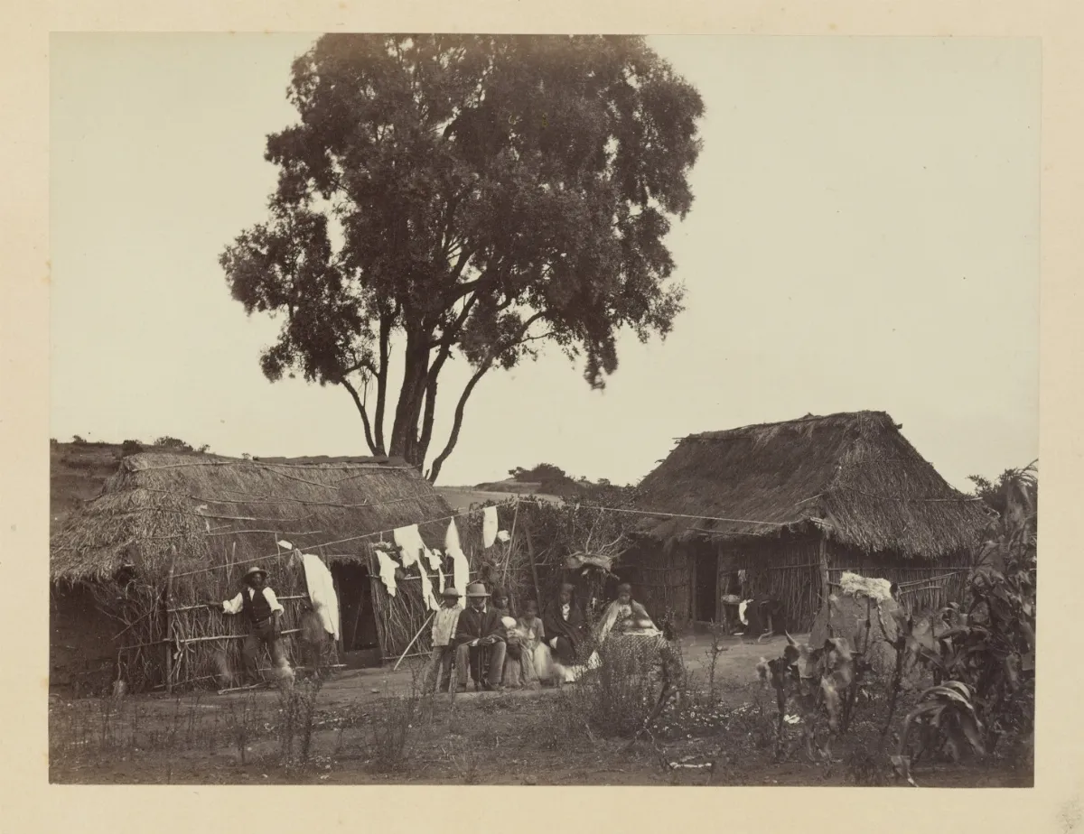 Paisaje alrededor de Renca, 1868 — 1865 | Chile de Ayer