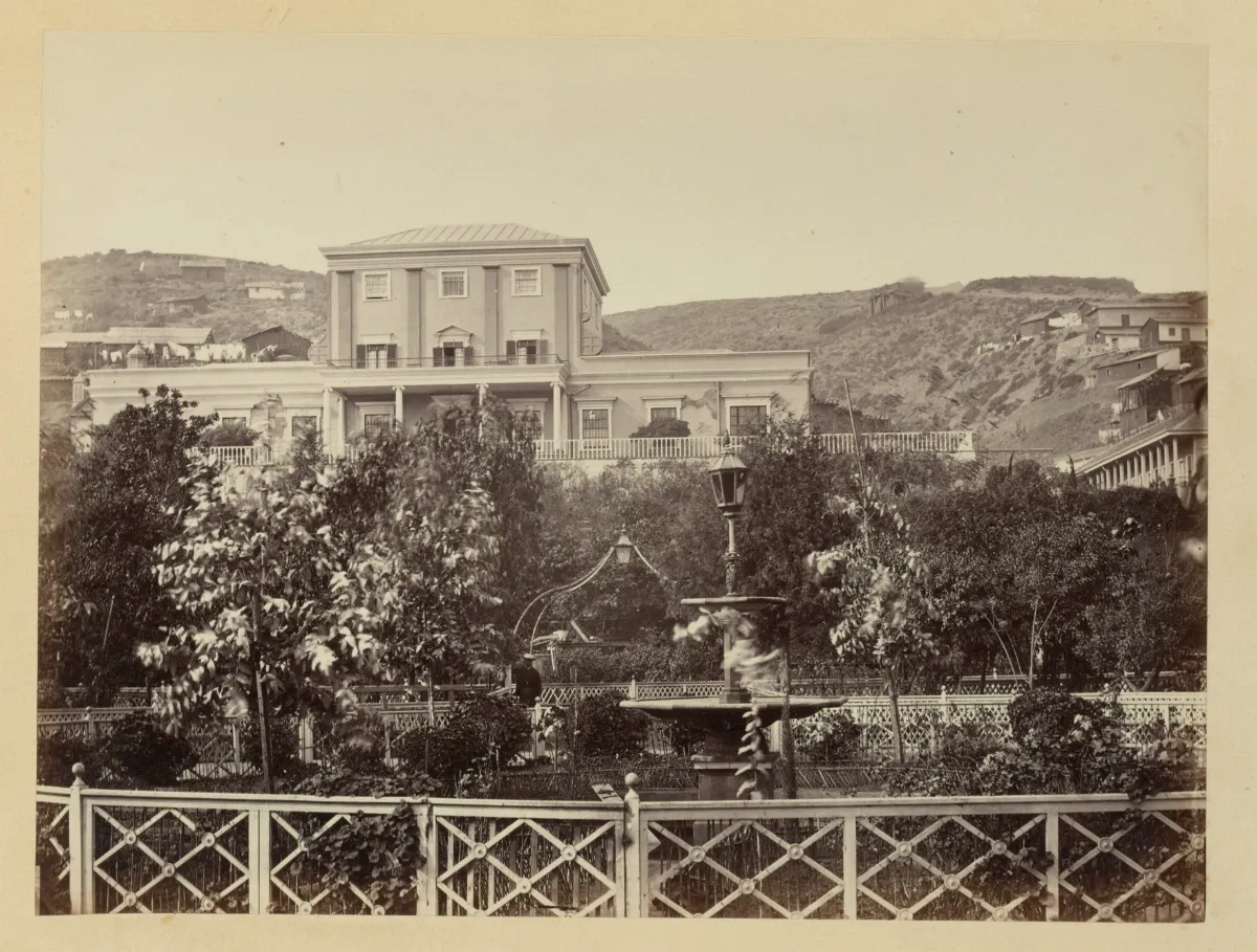 Quinta Waddington, Valparaíso, 1868 — 1865 | Chile de Ayer
