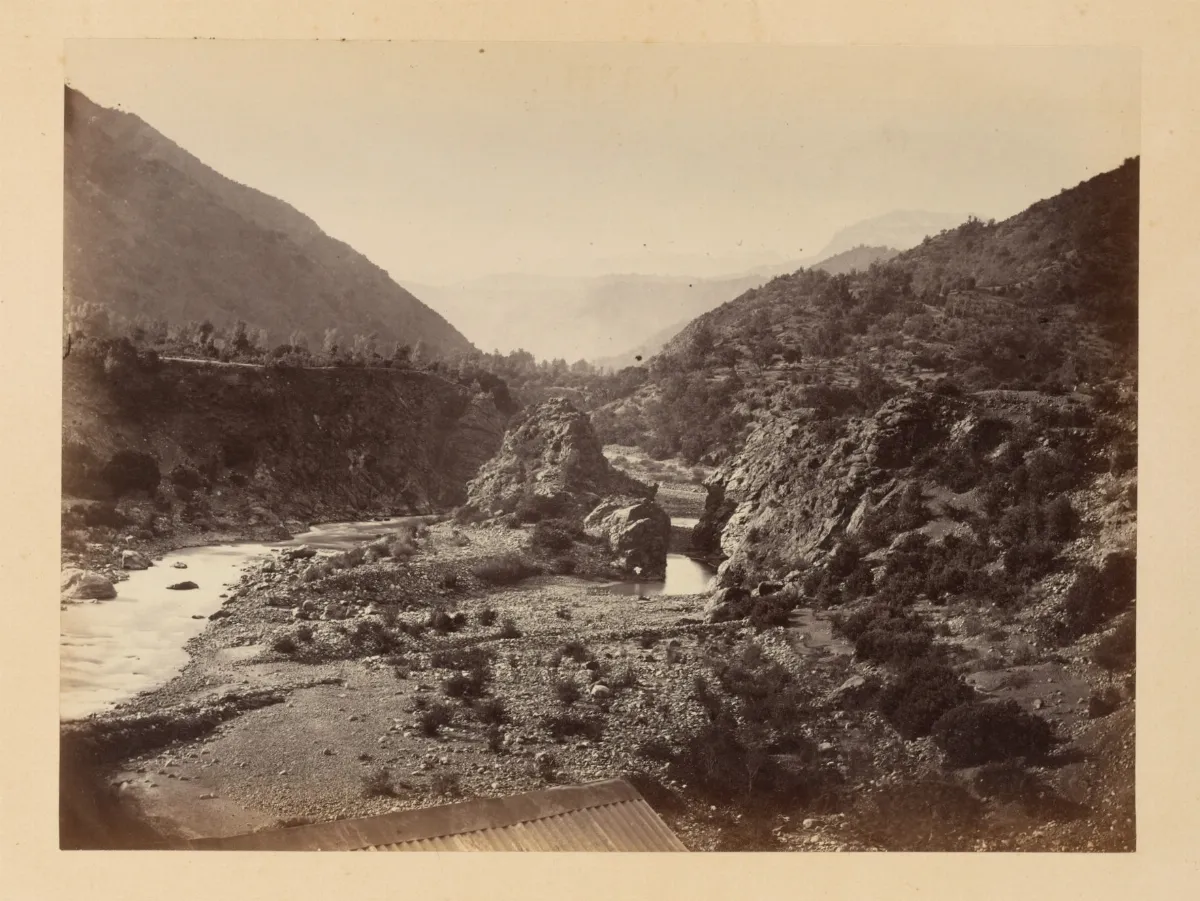 Rio Cachapoal, Machalí, 1868 — 1865 | Chile de Ayer