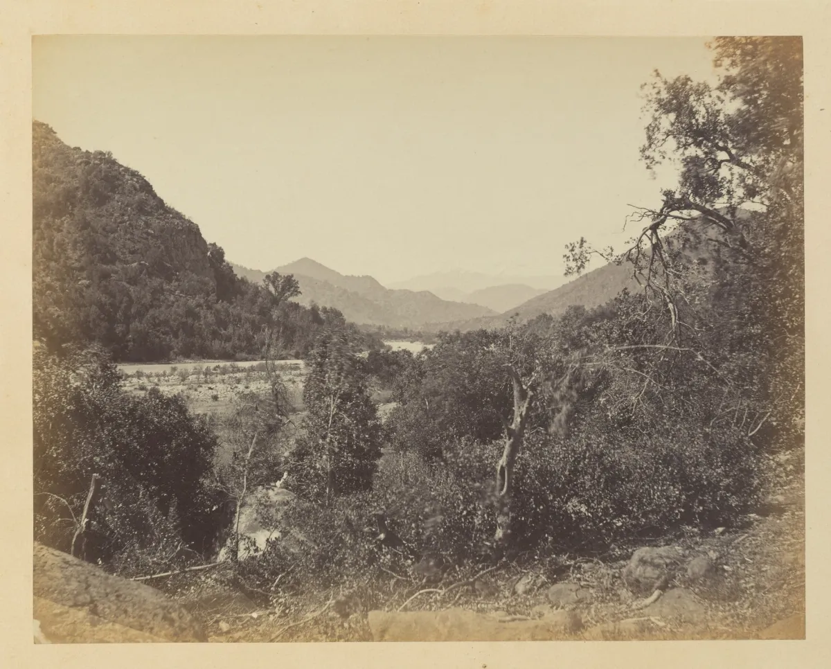 Ruta de Rancagua a Termas de Cauquenes, Machalí, 1868 — 1865 | Chile de Ayer