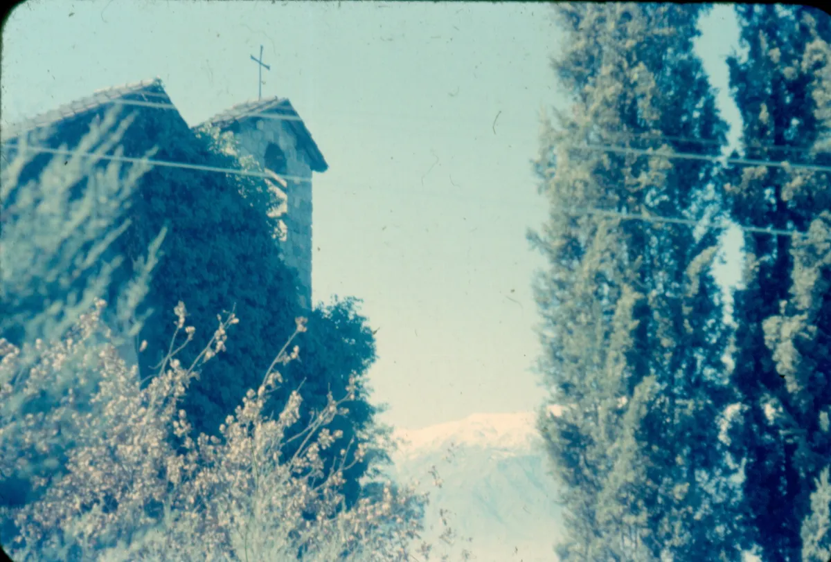 Santuario Cerro San Cristobal, 1958 — Santuario de la Inmaculada Concepción — 1958 | Chile de Ayer
