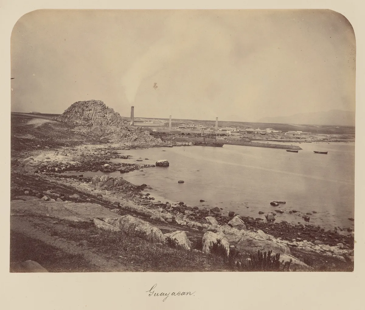 Puerto de Guayacán, 1860 — 1860 | Chile de Ayer