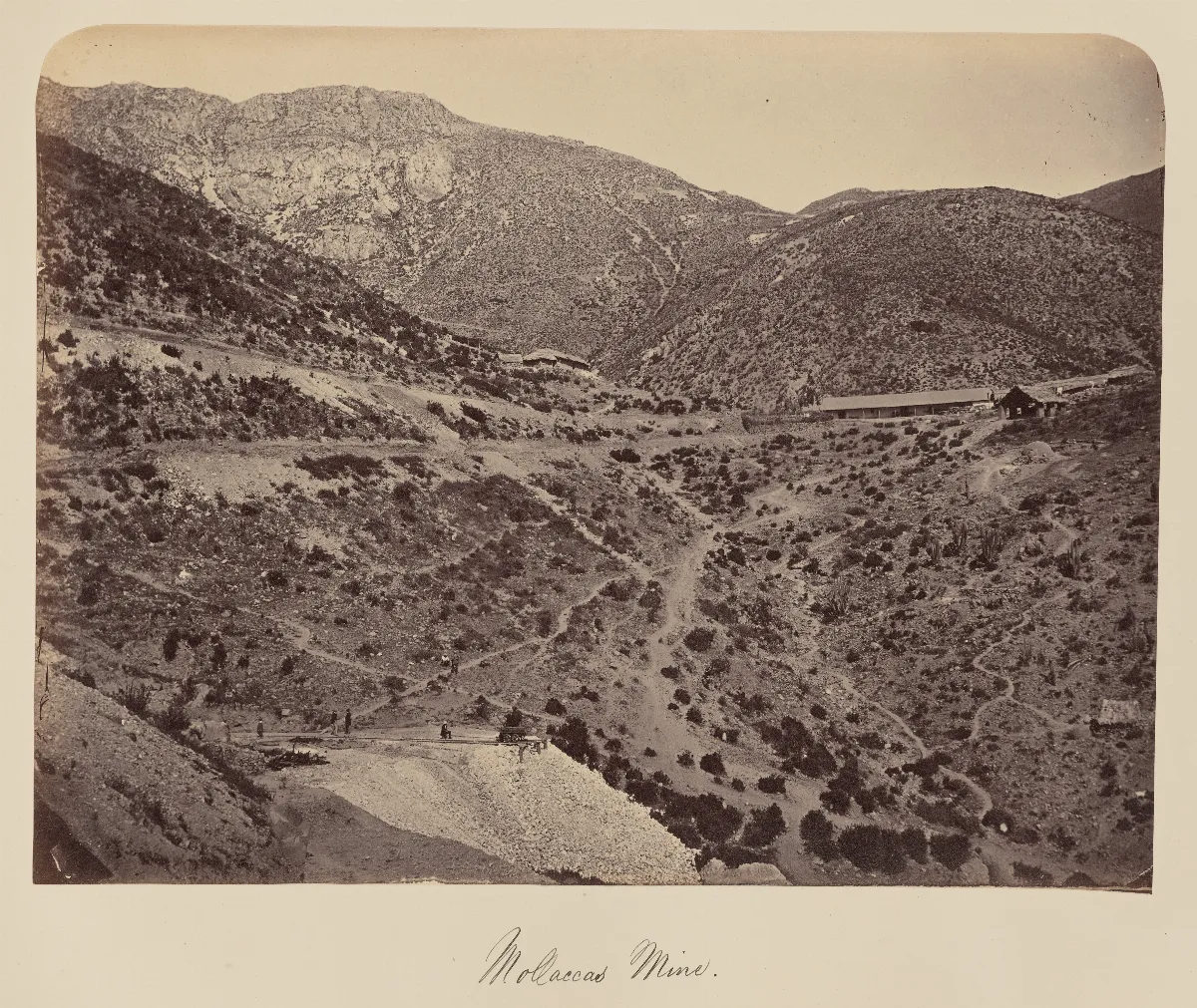 Mina Mollacas Tamaya, Región de Coquimbo, 1860 — 1860 | Chile de Ayer