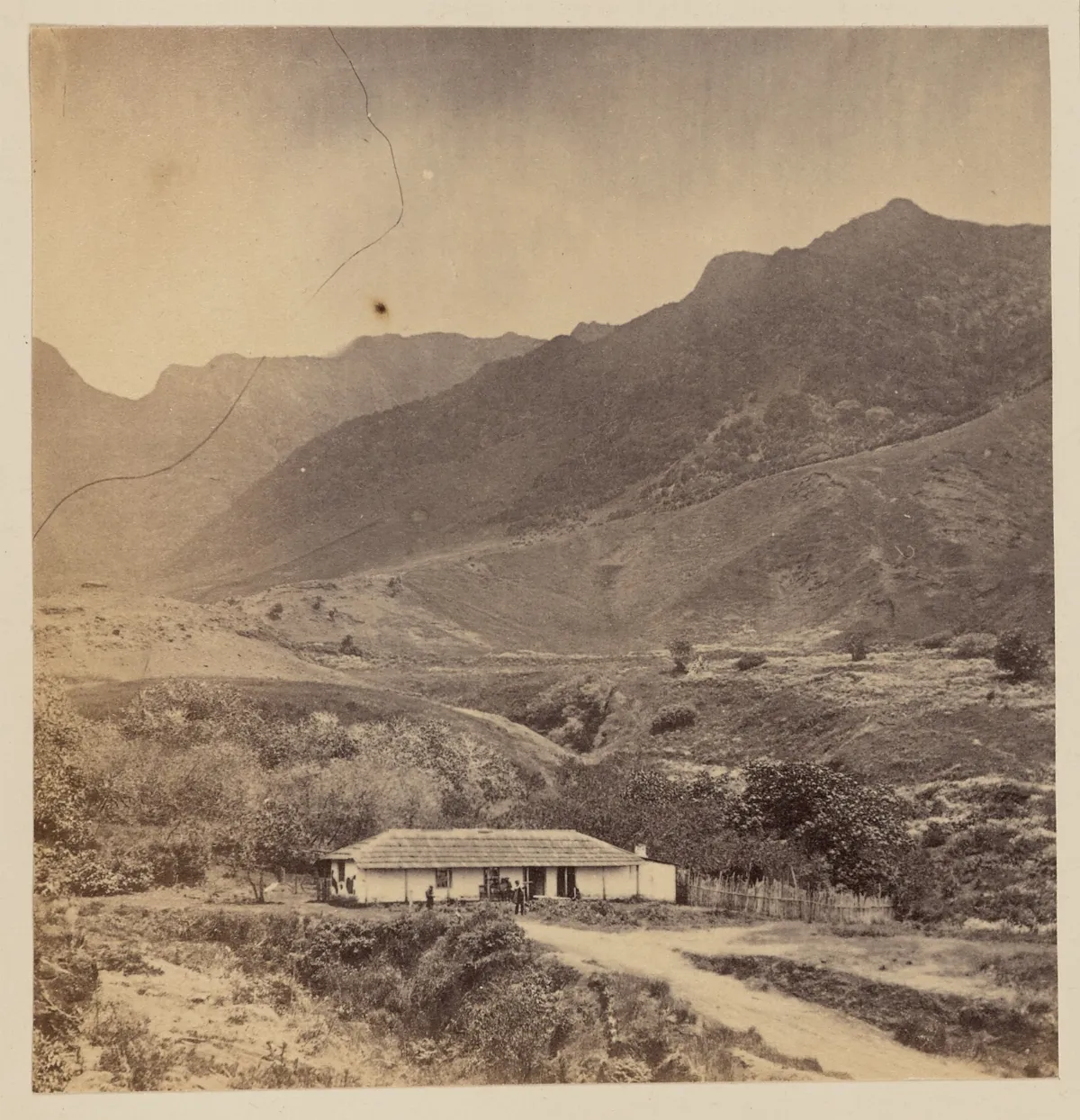 Vista en la Isla Robinson Crusoe, 1860 — 1860 | Chile de Ayer