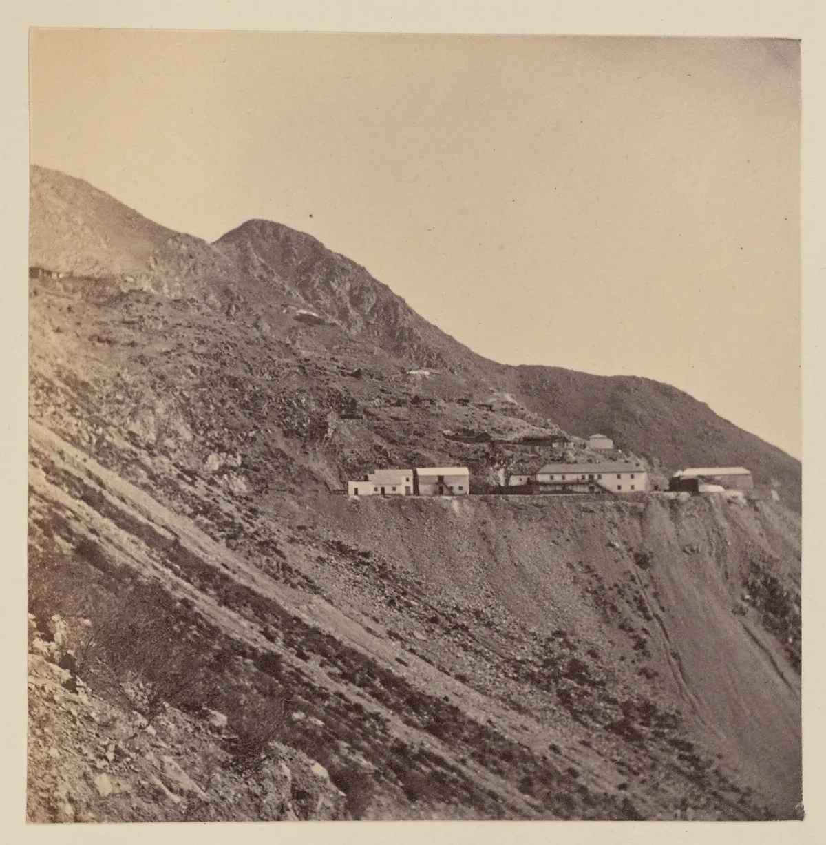 Vista del Mineral Tamaya, 1860 — 1860 | Chile de Ayer