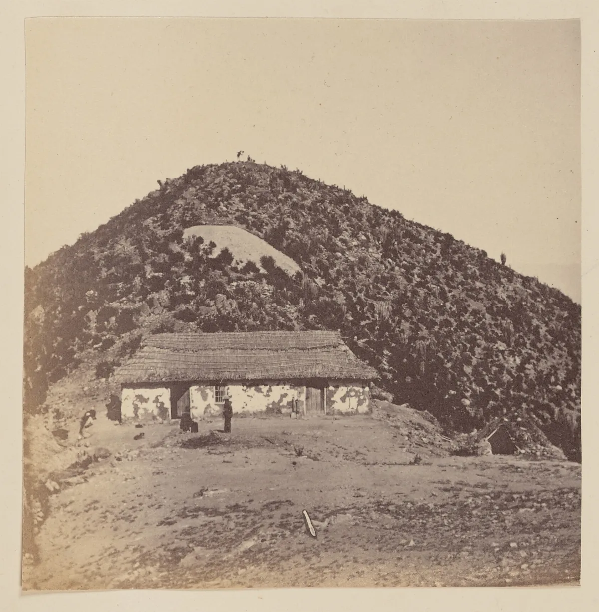 Casa Vieja de Cerro Tamaya, 1860 — 1860 | Chile de Ayer