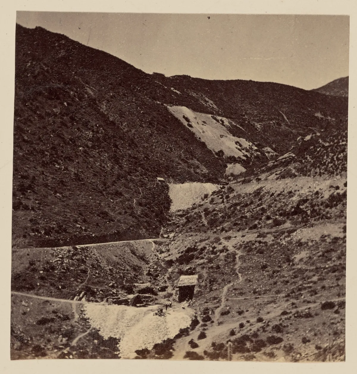 Escena en Tamaya, camino desde Tongoy, 1860 — 1860 | Chile de Ayer