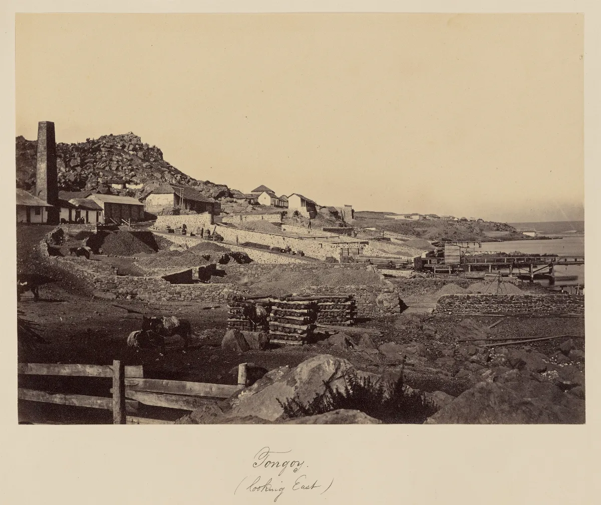 Tongoy, mirando al este, 1860 — 1860 | Chile de Ayer