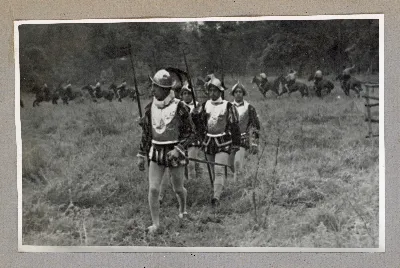 Conmemoración del Día de la Raza con delegación indígena ante el Presidente Aguirre Cerda — 1939 | Chile de Ayer