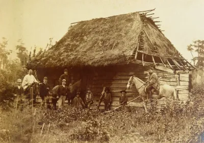 Camino a Puerto Montt, 1893. — 1893 | Chile de Ayer