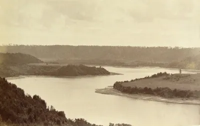 Canal Tenglo en 1893. — 1893 | Chile de Ayer