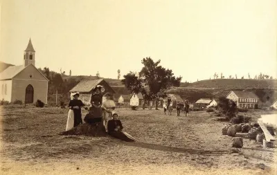 Damas de Puerto Varas en 1893. — 1893 | Chile de Ayer