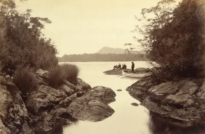Descanso en Palena, 1893. — 1893 | Chile de Ayer