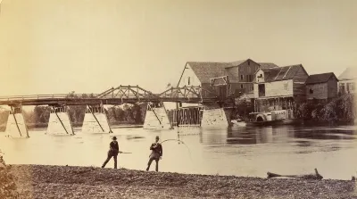 Osorno, Puente San Pedro, 1893. — 1893 | Chile de Ayer