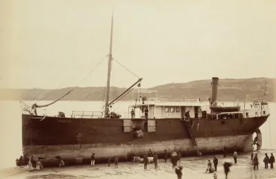 Vapor Pudeto, Castro 1893. — 1893 | Chile de Ayer