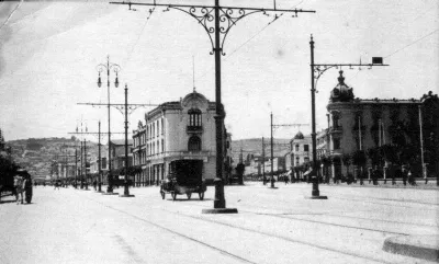 Avenida Pedro Montt de Valparaíso, 1920 — 1920 | Chile de Ayer