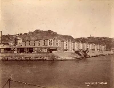Almacenes Fiscales de Valparaíso, 1888 — 1888 | Chile de Ayer