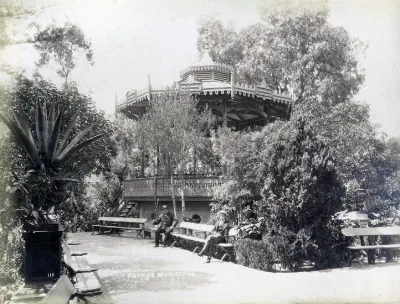 Parque Municipal de Valparaíso en 1888 — 1888 | Chile de Ayer