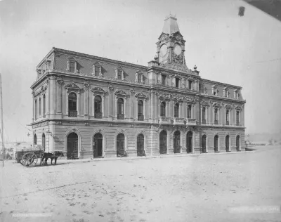 Estación Bellavista de Valparaíso, 1888