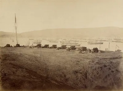 Cerro Artillería de Valparaíso, ca 1870 — 1870 | Chile de Ayer